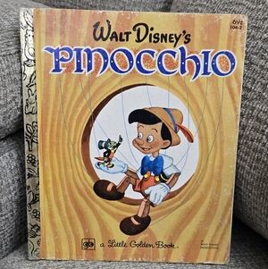 Pinocchio 1980 A Little Golden Book